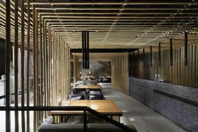 灵川如何让餐厅设计玩转中国风？几根竹子让你眼前一亮！
