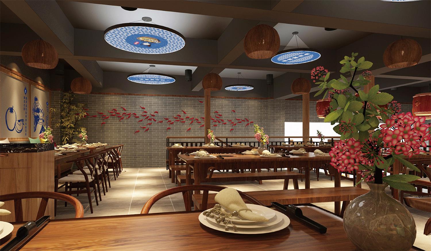 灵川如何让中餐厅的餐饮空间设计，蕴含中国传统文化底蕴？