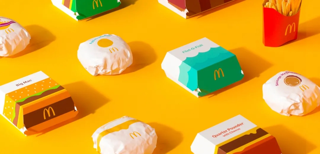 灵川麦当劳打造全新品牌包装视觉系统，真是会玩